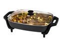 Oster 12" X 16" Kitchen Countertop Electric Skillet Pan  - Black (CKSTSKFM-1216R)