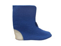 Boot Liners 624Y Royal Blue Eco-Friendly 100% Wool, 13" Height