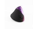Optical Mouse Mice Wireless Vertical Mouse Rechargeable 2.4GHz Ergonomic Design With Built-in Battery Purple Color