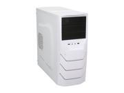RAIDMAX Sting Ray ATX-249WW White Steel / Plastic ATX Mid Tower Computer Case