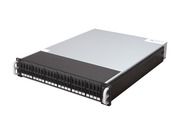 SANS DIGITAL EliteSTOR ES224X6+B 2U 24 Bay 2.5" 6G SAS/SATA to SAS JBOD with SAS ...