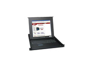 TRIPP LITE B021-000-17 1U Rackmount Console w/ 17" LCD 