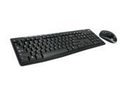 Logitech MK200 Black USB Wired Slim Mouse and Keyboard Combo