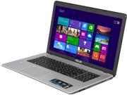 ASUS X750JA-DB71 Notebook Intel Core i7 4700HQ (2.40GHz) 8GB Memory 1TB HDD Intel HD Graphics 4600 17.3" Windows 8 64-Bit