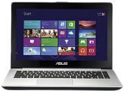 Asus VivoBook V451LA-DS51T 14" Touchscreen Notebook - Intel Core i5 i5-4200U 1.60 GHz - Silver Aluminum