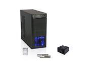 Rosewill ATX Mid Tower Case, Rosewill 400W PSU, Mushkin DDR3 8GB Memory, Seagate 1TB HDD, Barebone Kit