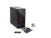 AMD A4-5300 Trinity 3.4GHz FM2 CPU, MSI FM2-A75MA-E35 AMD Motherboard, Corsair XMS 4GB DDR3 1333 Desktop Memory & LOGISYS ...