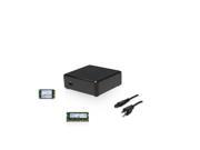 Intel NUC QS77 Core i3 3217U 1.8GHz HD Graphics 4000, SPECTEK 4GB DDR3 1333 Laptop Memory, Cables To Go 6 ft. 18 AWG Power ...