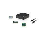 Intel NUC QS77 Core i3 3217U 1.8GHz HD Graphics 4000, Spectek 4GB DDR3 1333 Laptop Memory, Cables To Go 6 ft. 18 AWG Power ...