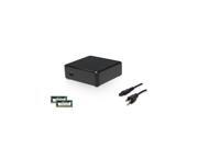 Intel NUC QS77 Core i3 3217U 1.8GHz HD Graphics 4000, CORSAIR 4GB (2 x 2GB) DDR3 1333 Laptop Memory and Cables To Go 6 ft. ...