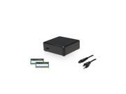 Intel NUC QS77 Core i3 3217U 1.8GHz HD Graphics 4000, Corsair ValueSelect 16GB (2x8G) DDR3 1600 Laptop Memory and Cables ...