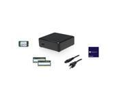 Intel NUC QS77 Core i3 3217U 1.8GHz HD Graphics 4000, Corsair ValueSelect 16GB (2 x 8G) DDR3 1600 Laptop Memory, Cables To ...