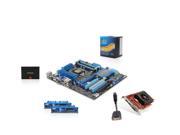 AMD FirePro W5000 2GB GDDR5 Workstation Video Card, Intel Core i5-3570K Ivy Bridge Quad-Core CPU, ASUS P8Z77-V Motherboard, ...