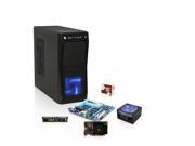 GIGABYTE AM3+ 760G USB 3.0 Motherboard, AMD FX-6100 Six-Core 3.3GHz Desktop Processor, XFX Radeon HD 6570 1GB GDDR3 Video ...