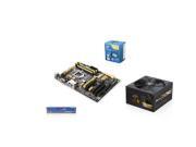 Intel Core i5 3.4GHz Haswell Quad-Core, ASUS Z87-A Motherboard, Kingston HyperX 4GB ...