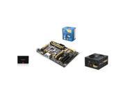 Intel Core i5-4670K 3.4GHz Quad-Core CPU, ASUS Z87-A Motherboard, SAMSUNG 840 Pro 128GB SSD, CORSAIR TX650 650W Power Supply