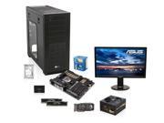 Ultimate Gamer's Choice: Intel Haswell i7-4770K + 27" LED-backlit Monitor, 8G MEM, 256GB SSD, 2TB HDD, GTX 660 TI 2GB