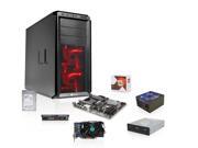 Graphite Gaming Series GAG-6140M: AMD-6300 3.5GHz Six-Core,  970 MOBO, Radeon R7 260X 1GB, XMS 8GB MEM, 1TB HDD, 630W PSU, ...