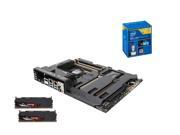 Intel Core i7-4790K Haswell 4.0GHz Quad-Core CPU, ASUS SABERTOOTH Z97 MOBO, G.SKILL Sniper Series 16GB Memory