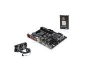 Upgrade Kit AKO-6140K: AMD FX-9370 4.4GHz Eight Core, Gigabyte GA-990FXA-UD3, Corsair Hydro H100i Cooler