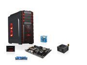 Intel Core i7 4790K 4.0GHz Haswell Quad-Core, ASUS Z97-A MOBO, G.SKILL Ripjaws X 8GB MEM, SanDisk 128GB SSD, Rosewill Green ...