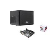 MSI AM1I Motherboard, AMD Athlon 5350 Kabini Quad Core APU with Radeon HD 8400 ...