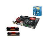 Intel Core i7-4790K Haswell Quad-Core 4.0GHz LGA 1150, Gigabyte Sniper Z97 LGA 1150, Corsair Vengeance 16GB (2 x 8GB) DDR3 ...