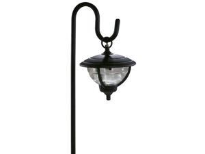 Northern International Black 12 Volt Black Palm Series Shepherd Hook Design Path Light Northern International Black 12 Volt Black Palm Series Shepherd Hook Design Path Light