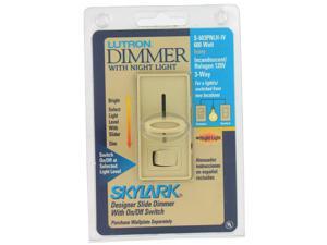 Lutron S603PNLH-IV 3 Way Ivory Skylark® Slide Dimmer Lutron S603PNLH-IV 3 Way Ivory Skylark® Slide Dimmer