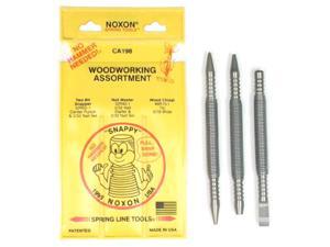Noxon CA198 3 Pc Woodworking Assortment Noxon CA198 3 Pc Woodworking Assortment