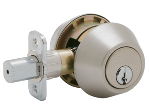 Schlage JD62V630 Satin Stainless Steel Double Cylinder Deadbolt