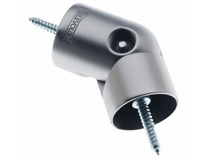 Levolor 58722.012 Satin Nickel Adjustable Swivel Socket