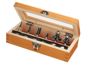 Skil 91006 6 Piece Router Bit Set & Accessories