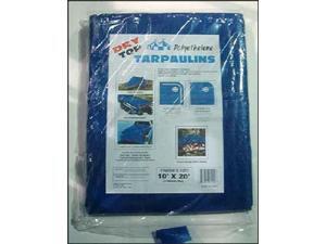 Dry Top Tarpaulins 01620 16' X 20' Blue Dry Top Polyethylene Tarpaulin Dry Top Tarpaulins 01620 16' X 20' Blue Dry Top Polyethylene Tarpaulin