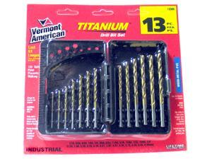 Vermont American 12385 13 Piece Set Titanium Drill Bits Vermont American 12385 13 Piece Set Titanium Drill Bits