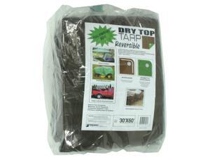 Dry Top Tarpaulins 13060 30' X 60' Brown & Green Dry Top Reversible Polyethylene Tarp Dry Top Tarpaulins 13060 30' X 60' Brown & Green Dry Top Reversible Polyethylene Tarp