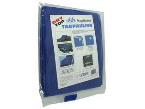 Dry Top Tarpaulins 01224 12' X 24' Blue Dry Top Polyethylene Tarpaulin Dry Top Tarpaulins 01224 12' X 24' Blue Dry Top Polyethylene Tarpaulin