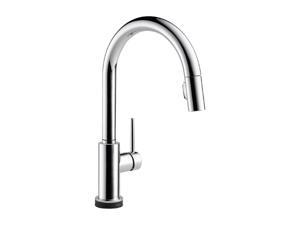 DELTA 9159T-DST Single Handle Pull-Down Kitchen Faucet Featuring Touch2O Technology Chrome DELTA 9159T-DST Single Handle Pull-Down Kitchen Faucet Featuring Touch2O Technology Chrome