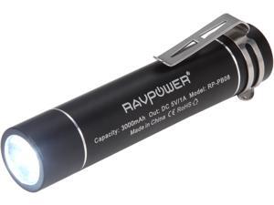 RAVPower Luster 3000mAh Power Bank External Battery Pack Lipstick Charger with Flashlight (3 Mode: High, Low, Strobe) for iPhone 5 5S 5C 4 4S, iPod; Galaxy S4 S3, Note 3, Note2; Nexus 4 and other Mobi RAVPower Luster 3000mAh Power Bank External Battery Pack Lipstick Charger with Flashlight (3 Mode: High, Low, Strobe) for iPhone 5 5S 5C 4 4S, iPod; Galaxy S4 S3, Note 3, Note2; Nexus 4 and other Mobi