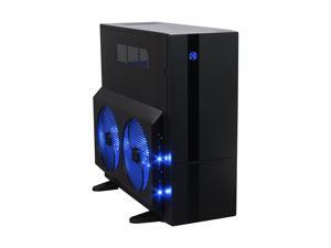XCLIO Windtunnel Fully Black Finish Computer Case