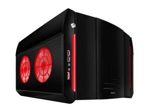 NZXT ROGUE Crafted Series BLACK ROGUE w. RED LED Black Computer Case With Side Panel Window