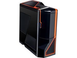 NZXT Phantom CS-NT-PHAN-BNO-3.0 Black / Orange Trim Steel / Plastic ATX Full Tower Computer Case NZXT Phantom CS-NT-PHAN-BNO-3.0 Black / Orange Trim Steel / Plastic ATX Full Tower Computer Case