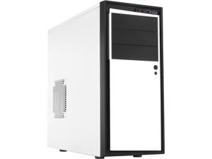 NZXT RB-S210E-002 White Steel with painted interior ATX Mid Tower Computer Case w/ Black Front Trim NZXT RB-S210E-002 White Steel with painted interior ATX Mid Tower Computer Case w/ Black Front Trim