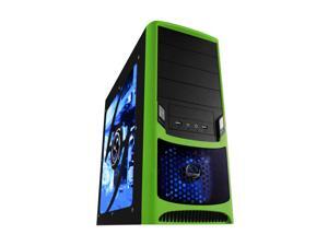 RAIDMAX Tornado ATX-238WG Black / Green SECC Steel ATX Mid Tower Computer Case RAIDMAX Tornado ATX-238WG Black / Green SECC Steel ATX Mid Tower Computer Case