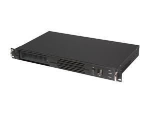 Athena Power RM-1U100D408 Black Aluminum Front Pannel and 1.2mm Steel 1U Rackmount Server Case Compact Size 9.84" in depth Athena Power RM-1U100D408 Black Aluminum Front Pannel and 1.2mm Steel 1U Rackmount Server Case Compact Size 9.84" in depth