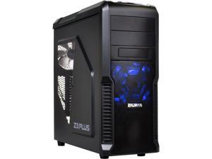 ZALMAN Z3 Plus ATX Mid-Tower PC Case, Optimum Multi-Fan system cooling, Wide band front mesh ventilation, Acrylic side panel, multiple dust filters, VF multi-guide for VGA support, USB 3.0 - Retail ZALMAN Z3 Plus ATX Mid-Tower PC Case, Optimum Multi-Fan system cooling, Wide band front mesh ventilation, Acrylic side panel, multiple dust filters, VF multi-guide for VGA support, USB 3.0 - Retail