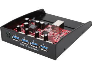 Startech 35BAYUSB3S4 USB 3.0 Front Panel 4 Port Hub Startech 35BAYUSB3S4 USB 3.0 Front Panel 4 Port Hub