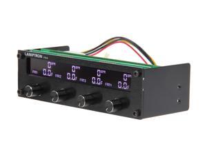 1ST PC CORP. FC-FC6-B Lamptron Fan Controller, Black Color 1ST PC CORP. FC-FC6-B Lamptron Fan Controller, Black Color