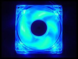 APEVIA CF4SL-UBL-LED 80mm Blue LED Case Fan APEVIA CF4SL-UBL-LED 80mm Blue LED Case Fan