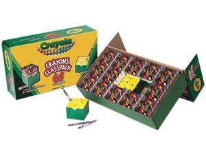 Classpack Regular Crayons, Assorted, 13 Caddies, 832/Box Classpack Regular Crayons, Assorted, 13 Caddies, 832/Box